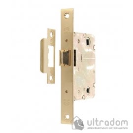 Врезной межкомнатный замок WC AMIG мод.4100 70 мм, латунь