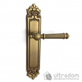 Дверная ручка на планке Fadex Veronica 102/P29(Decor) бронза матовая