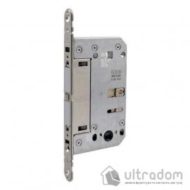 Врезной магнитный замок WC AGB Touch & Close, 18/196 мм, цвет магнита – серый