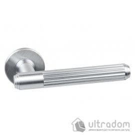 Дверна ручка Comit UNIQUE EXA Tube матовий хром