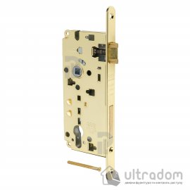 Врезной усиленный замок PZ AGB Sicurezza, 85/50/22 мм, латунь (B00851.50.03)