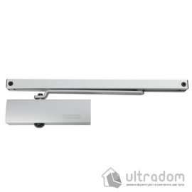 Дверной доводчик GEZE TS 1500 G со скользящей тягой, серебристый (TS1500G_silver)