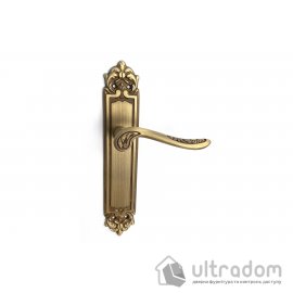 Ручка дверна на планці Fadex Daisy 202/P29(Decor) бронза матова