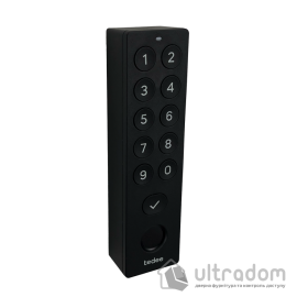 Клавіатура TEDEE з відбитком пальця та PIN-кодом для розумних замків, чорна