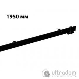 Направляющая рельса 1950 мм Mantion ROC Design в стиле LOFT, матовая чёрная