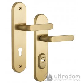 Фурнитура защитная ROSTEX SOLID-PRO+ F 4 класс ручка-кноб 90 мм титан PVD