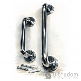 Ручка - поручень 25/400 мм AMIG мод.5 нержавеющая сталь