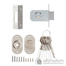 Замок додатковий хрестовий ключ KALE 156/F, хрестовий ключ (5 шт) (156F/5)