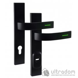 Дверная ручка ROSTEX RN1/RN4 LUMINO RN ручка-ручка 85 мм черная