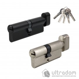 Цилиндр дверной SIBA ZAMAK перфорированный ключ-тумблер 80 мм