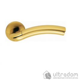 Дверная ручка COLOMBO Milla LC 31  пол.латунь-мат.золото