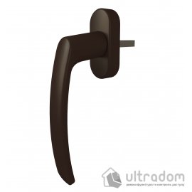 Ручка віконна ASTEX Venera WH 010, коричнева (WH 010/37-RAL8019)