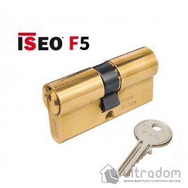 Цилиндр дверной ISEO F5 ключ-ключ, 60 мм