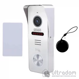 Вызывная панель домофона со встроенным считывателем карт EM-Marin SEVEN CP-7502F RFID white