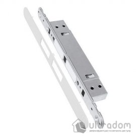 Врезной магнитный замок WC AGB Touch Lock, белый магнит