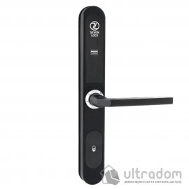 Електронний RFID замок для готелів, готелів і хостелів SEVEN LOCK SL-7737S ID EM black