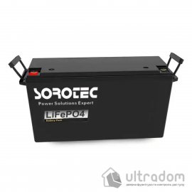 Аккумуляторная батарея (АКБ) Sorotec LiFePO4 25.6V/200Ah 5120Wh