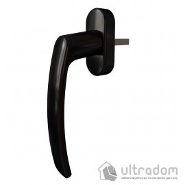 Ручка віконна ASTEX Venera WH 010, чорна (WH 010/37-RAL9005)