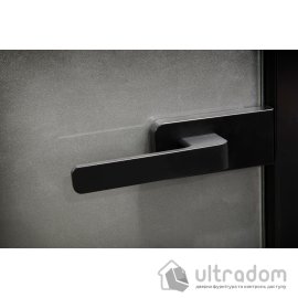 Ручка з магнітним механізмом для скла WALA H4S32/SM1OM1 скло-рама, чорна (H4S32/SM1OM1)