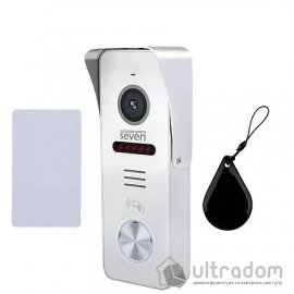 IP-панель виклику з вбудованим зчитувачем SEVEN CP-7500FHD-Wi-Fi white