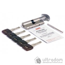 Цилиндр дверной AGB SCUDO DCK ключ-тумблер, 70 мм