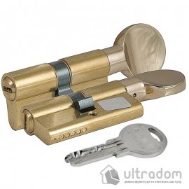 Цилиндр дверной KALE 164 SM ключ-тумблер, 71 мм, латунь