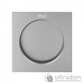 Ручка - ракушка для раздвижных дверей DND by Martinelli Ginko Quadra, матовый хром