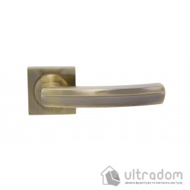 Ручка дверная на розетке SIBA LIKYA античная бронза (A49 0 80 80)