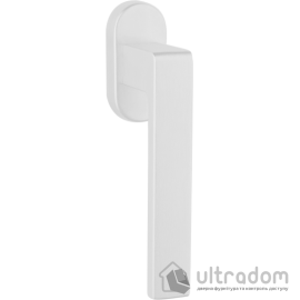 Ручка віконна DND by Martinelli QUATTRO на розетці DK VIS, біла (265-Z-ZNE)