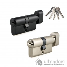 Цилиндр дверной SIBA ZAMAK перфорированный ключ-тумблер 70 мм