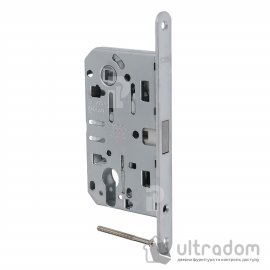 Врезной магнитный замок PZ AGB Mediana Polaris XT, 85/50 мм, матовый хром (B06103.50.34)