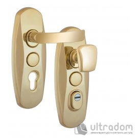 Фурнитура защитная  MUL-T-LOCK Platinum 3 класс 90 мм латунь fix-mov