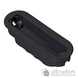 Ответная планка MINIMAL для магнитного замка AGB Polaris, чёрная (B02402.05.93)