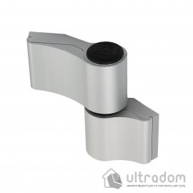 Петля для алюминиевых дверей WALA MX 67 мм ( JOCKER Alu) анодированное серебро